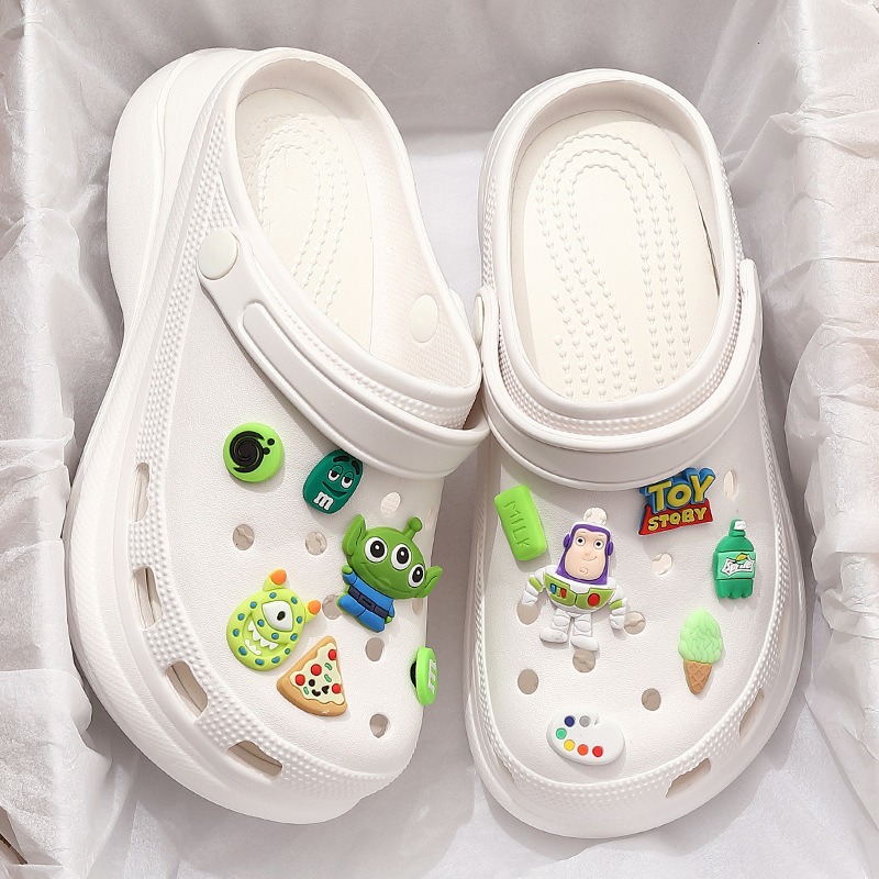 Женские тапочки на платформе, модные сандалии, уличные сабо, пляжные шлепанцы, мягкие тапочки высокого качества