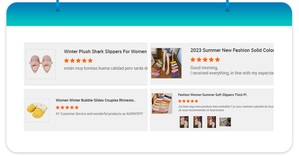 отзыв о тапочках