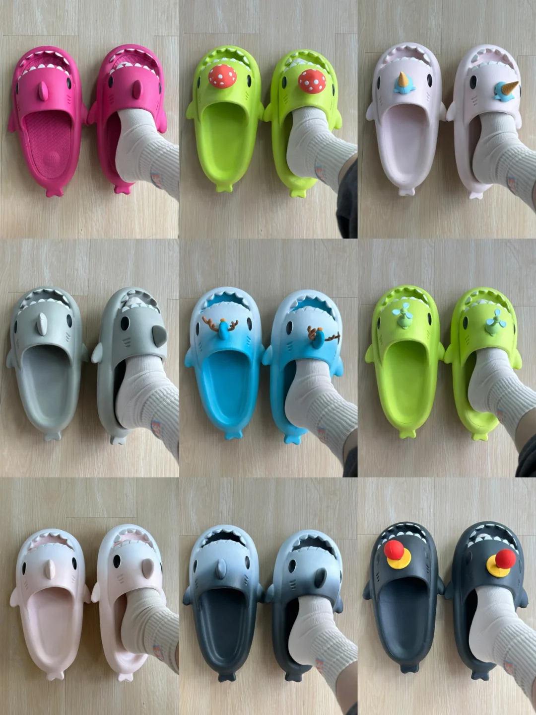 Погрузитесь ногами в блаженство: тапочки акулы, где облачный комфорт встречает игривый стиль