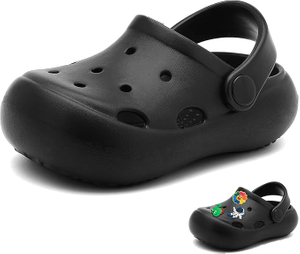 Малыш Классические засоры с кожей удобны удобные легкие 丨 Девочки для мальчиков скользит на водяных туфлях