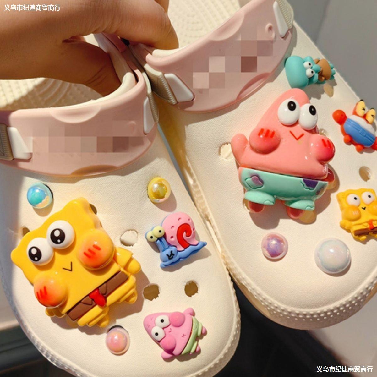 3d мультяшные подвески-сабо, подвески-сабо, аксессуары для самостоятельного изготовления, милые подвески-сабо, оптовая продажа подвесок-сабо, хит продаж, подвески-сабо