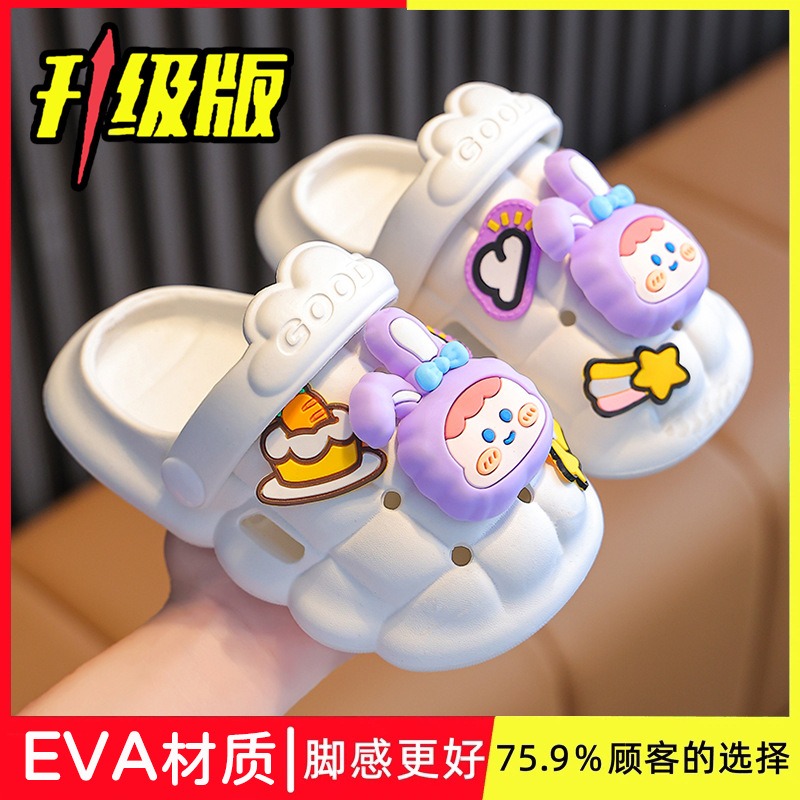 Детские сандалии с мультяшными героями, сандалии с мультяшными отверстиями, пляжные сандалии с мультяшными героями, уличные сандалии с мультяшными героями, нескользящие сандалии с мультяшными героями