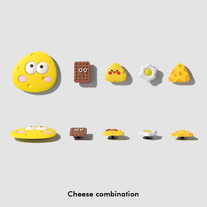 Женские и мужские летние пляжные тапочки с изображением акулы, верхние плавники, подвески, мультяшные сабо из ПВХ с сыром, подвески, аксессуары, украшение с пряжкой для обуви