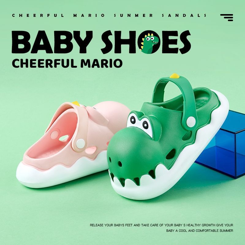 Сабо с изображением 3D-динозавра, пляжная обувь с 3D-динозавром, садовые сабо с 3D-динозавром, садовые сабо с милым мультяшным рисунком, пляжная обувь с милым мультяшным рисунком