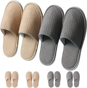 Spa Guest Slippers, 6/12 пар многоразовые стирки Spa Spa Spa Slippers для гостиничной спальни Свадебная вечеринка путешествия