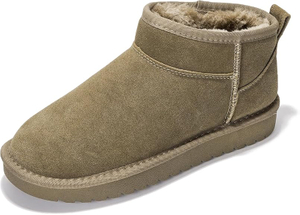 Роскошные кожаные ботильоны: плюшевая подкладка из искусственного меха для тепла и стиля зимой 